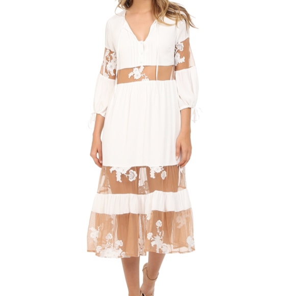 For Love And Lemons Dresses & Skirts - For Love and Lemons Eva Midi Dress